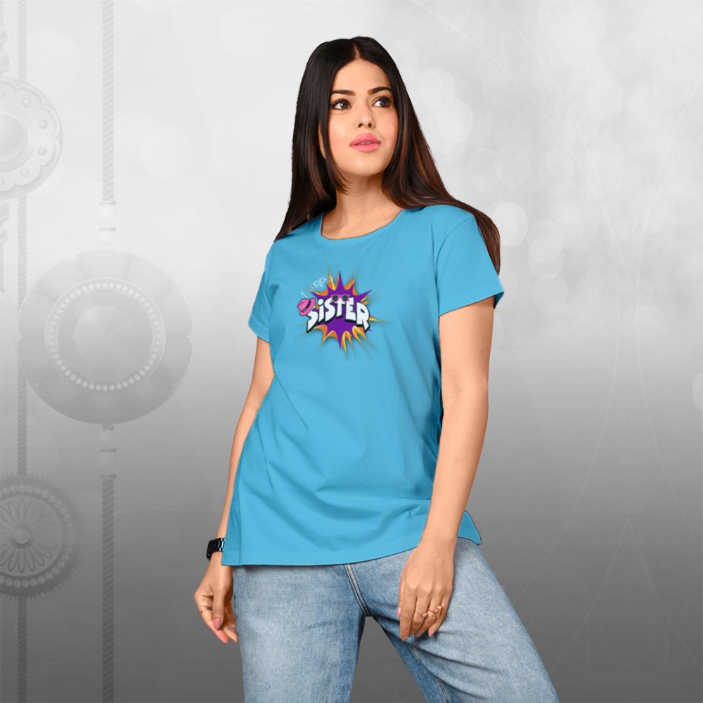 Dapper Sis Womens Wear Raksha Bandhan T-shirt - Katch Klothing