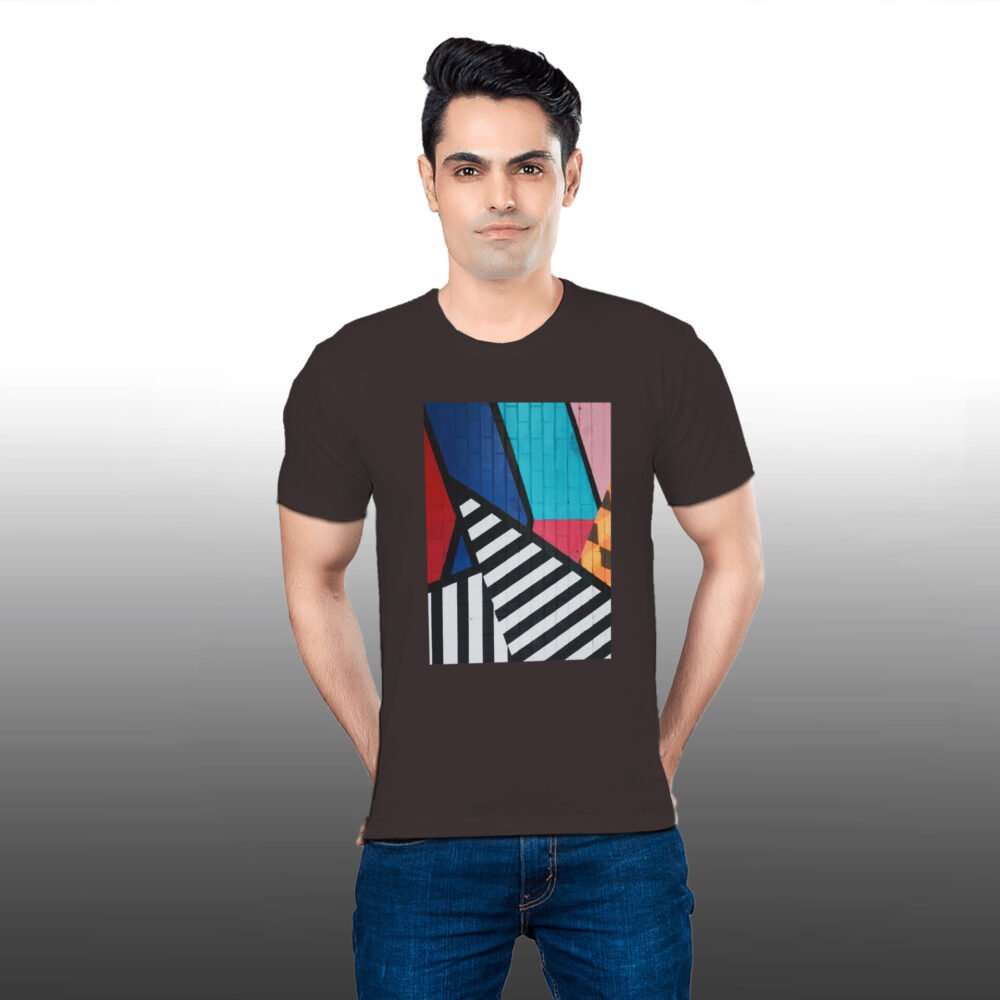 Box Print T-shirts For Men - Image 2