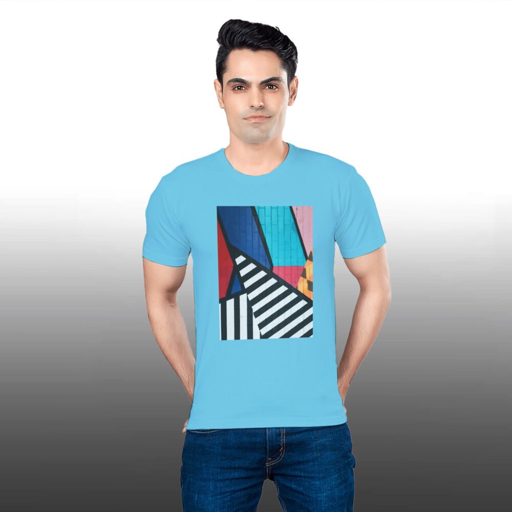 Box Print T-shirts For Men - Image 5