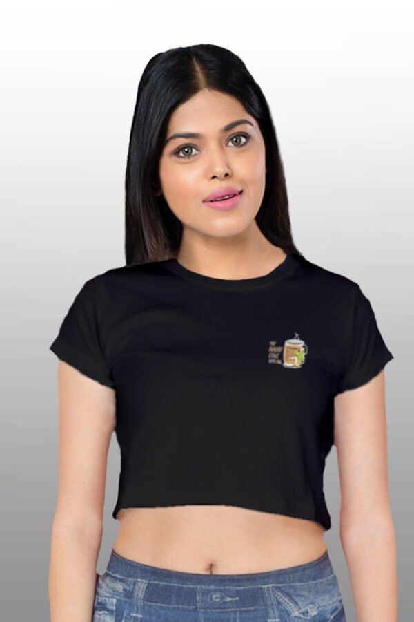 Yeh Mann Crop Top For Women