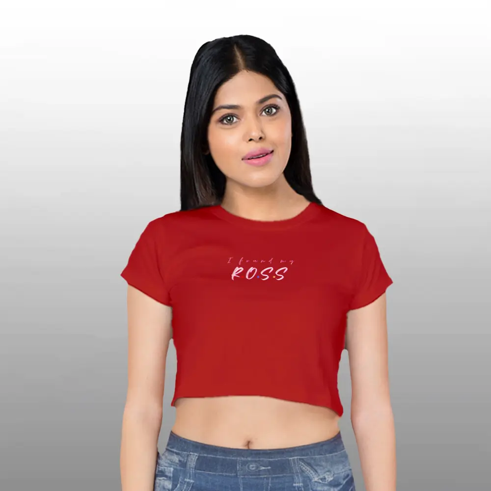 I Found My Ross Crop Top