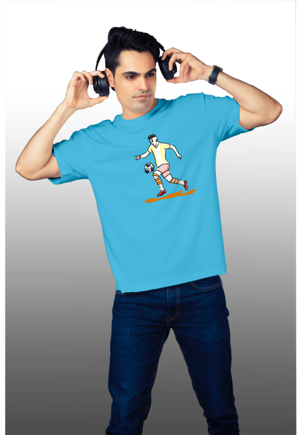 Go Football T-shirt For Men