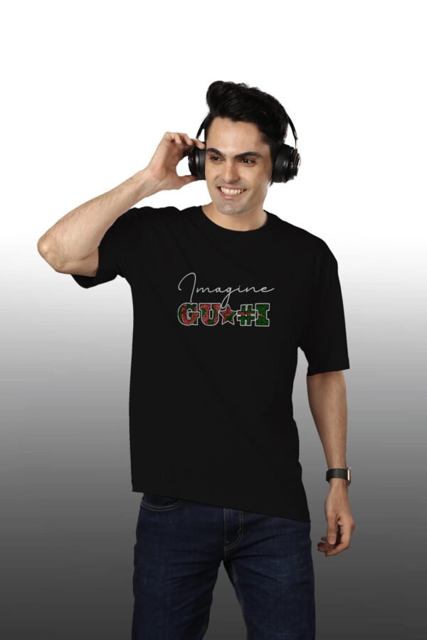 Imagine Gu**I Oversized T-shirt for Men