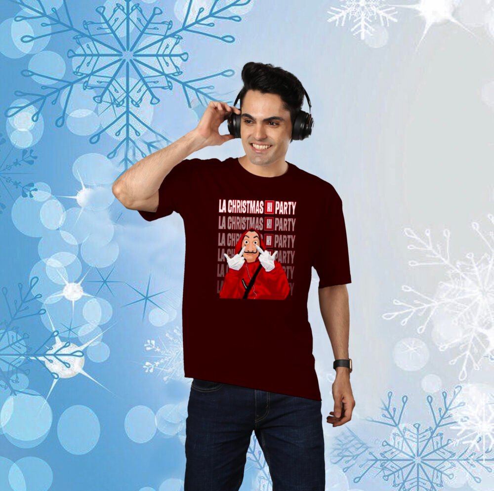 Chrismas Loose fit Tee for Men - Image 3
