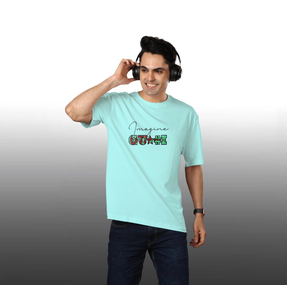 Imagine Gu**I Oversized T-shirt for Men