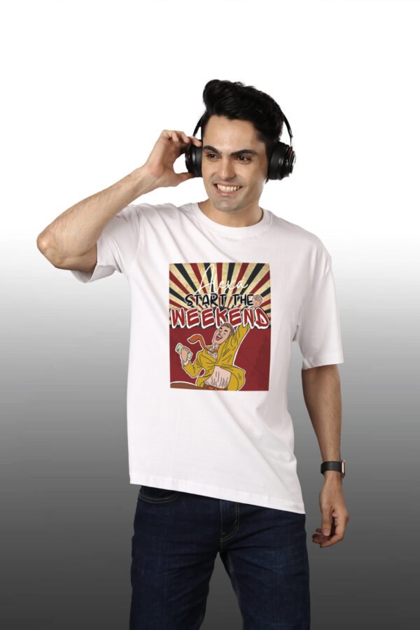 Hey Alexa Oversized T-shirt For Men