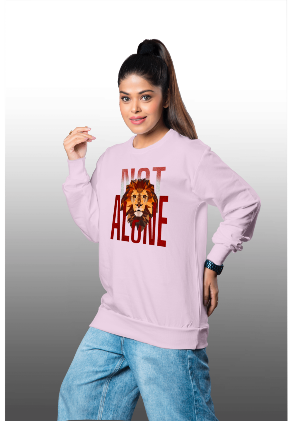 Not Alone Sweatshirt for Women