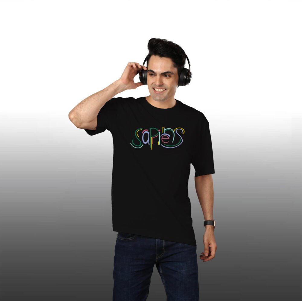 Sapiens Oversized T-Shirt For Men - Image 2