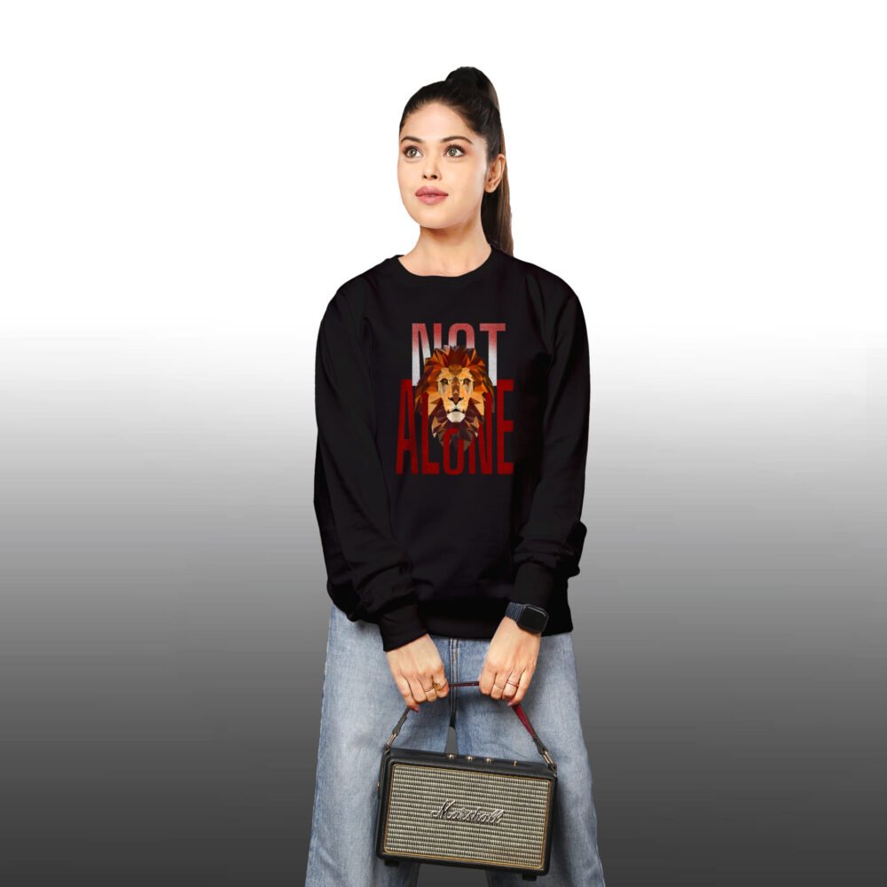 Not Alone Sweatshirt for Women - Image 2