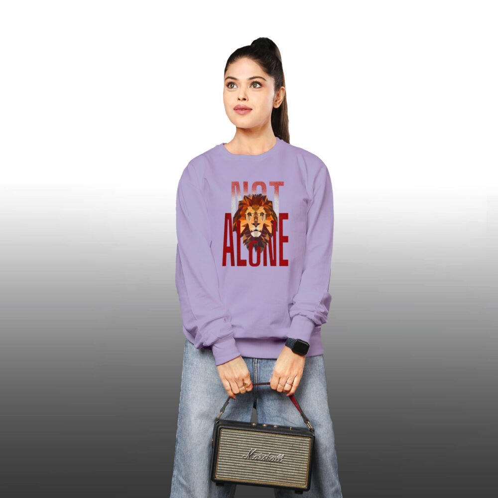 Not Alone Sweatshirt for Women - Image 3