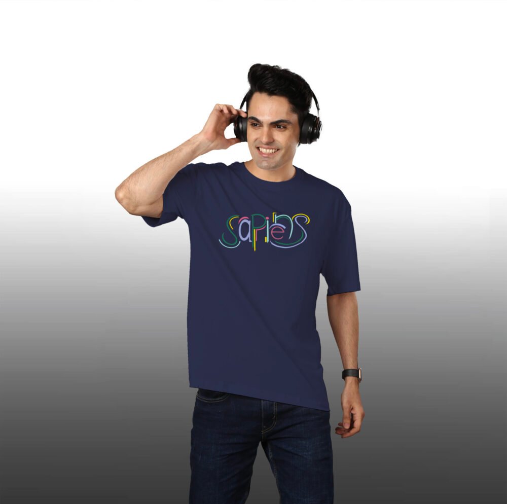 Sapiens Oversized T-Shirt For Men - Image 3