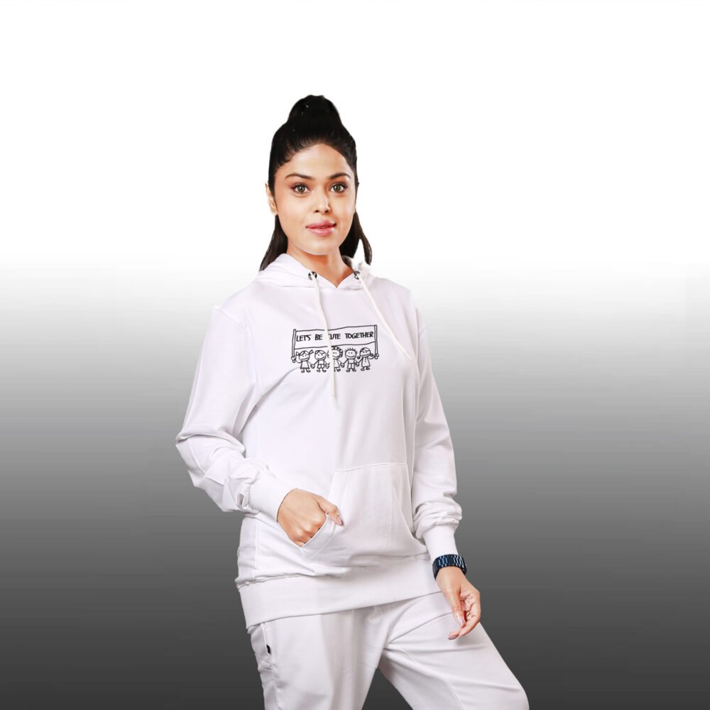 Cute Together Hoodie for Women - Image 2