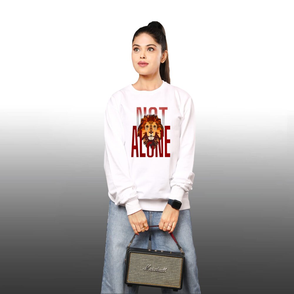 Not Alone Sweatshirt for Women - Image 4