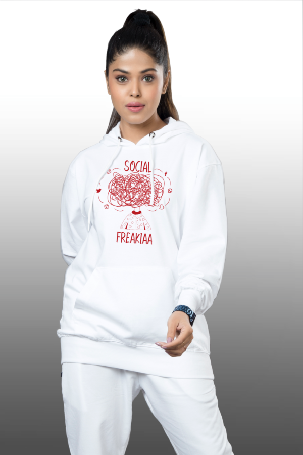 Social Freakia Hoodie For Women