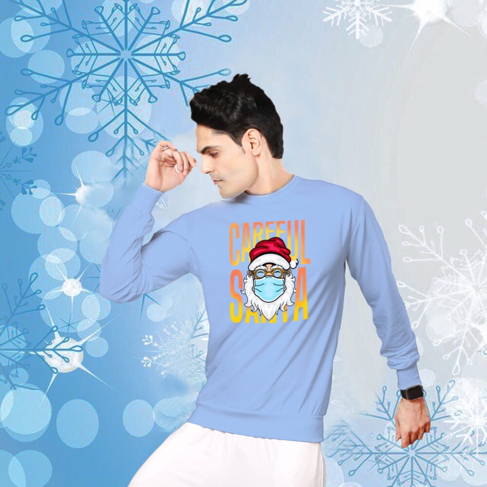 CareFull Santa Sweatshirt For Men - Image 3