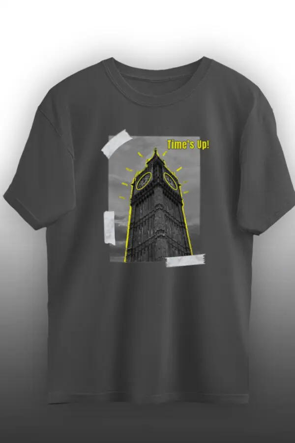 Times Up Unisex Oversize T-Shirt