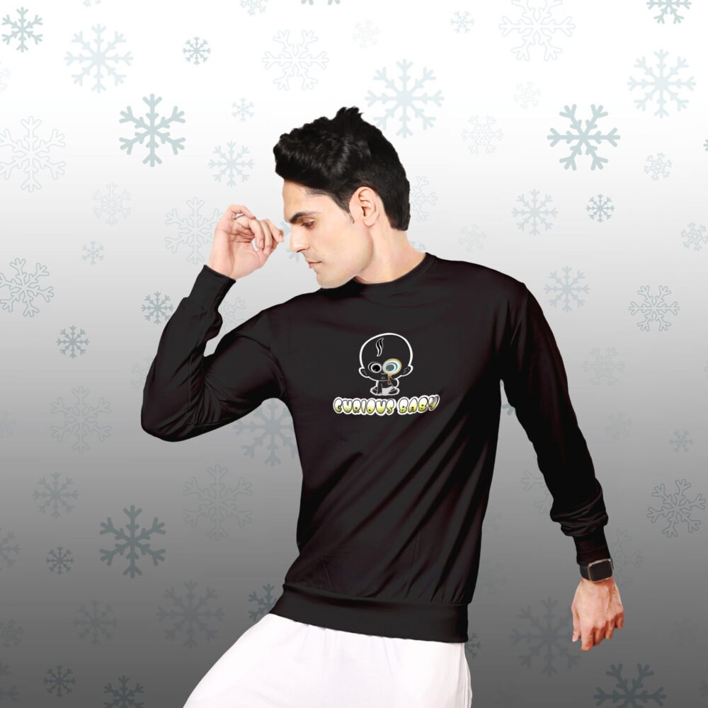 Be Curious Sweatshirt For Men