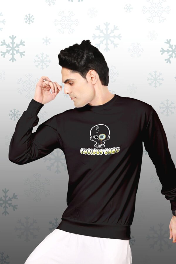 Be Curious Sweatshirt For Men