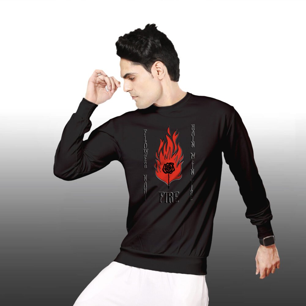 Fire Sweatshirt for Men - Image 3