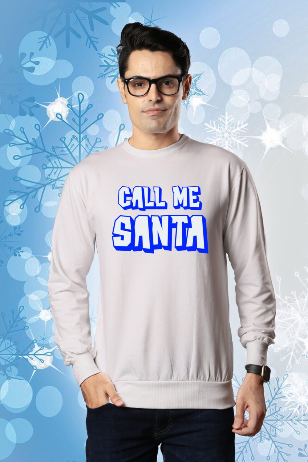 Call Me Santa Sweatshirt For Men