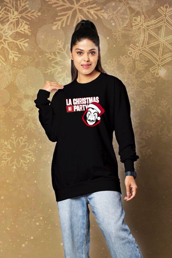 LA Christmas Sweatshirt For Women