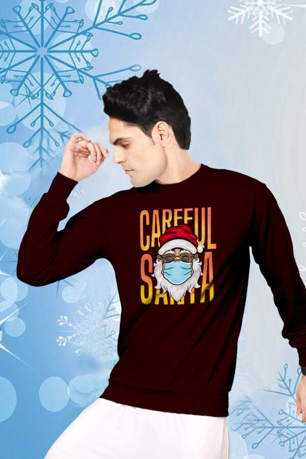 CareFull Santa Sweatshirt For Men