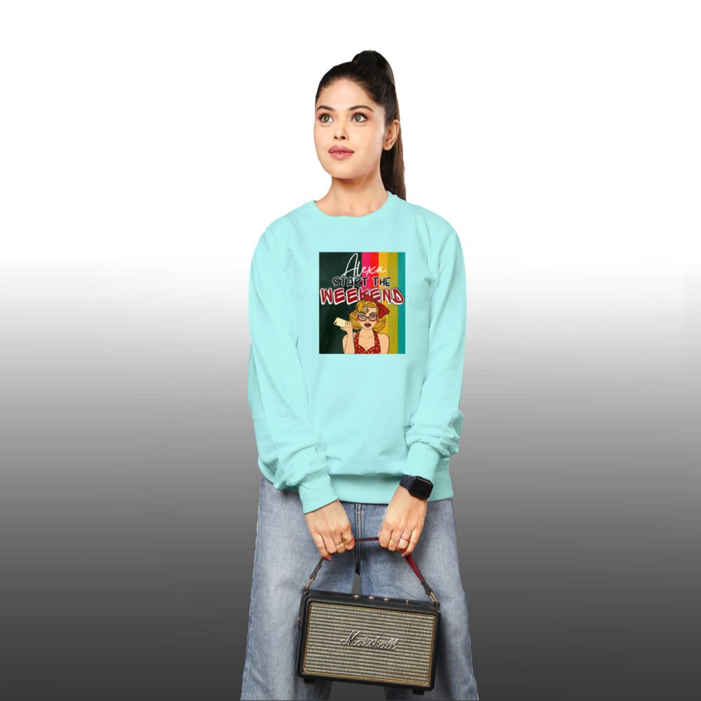 Alexa Sweatshirt For Women - Image 3
