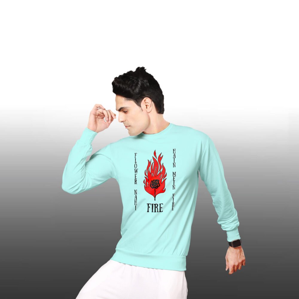 Fire Sweatshirt for Men - Image 2