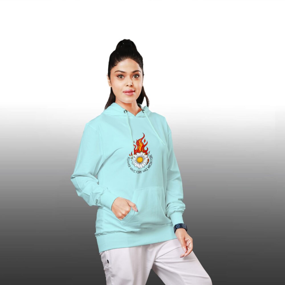 Fire Hoodie For Women - Image 3