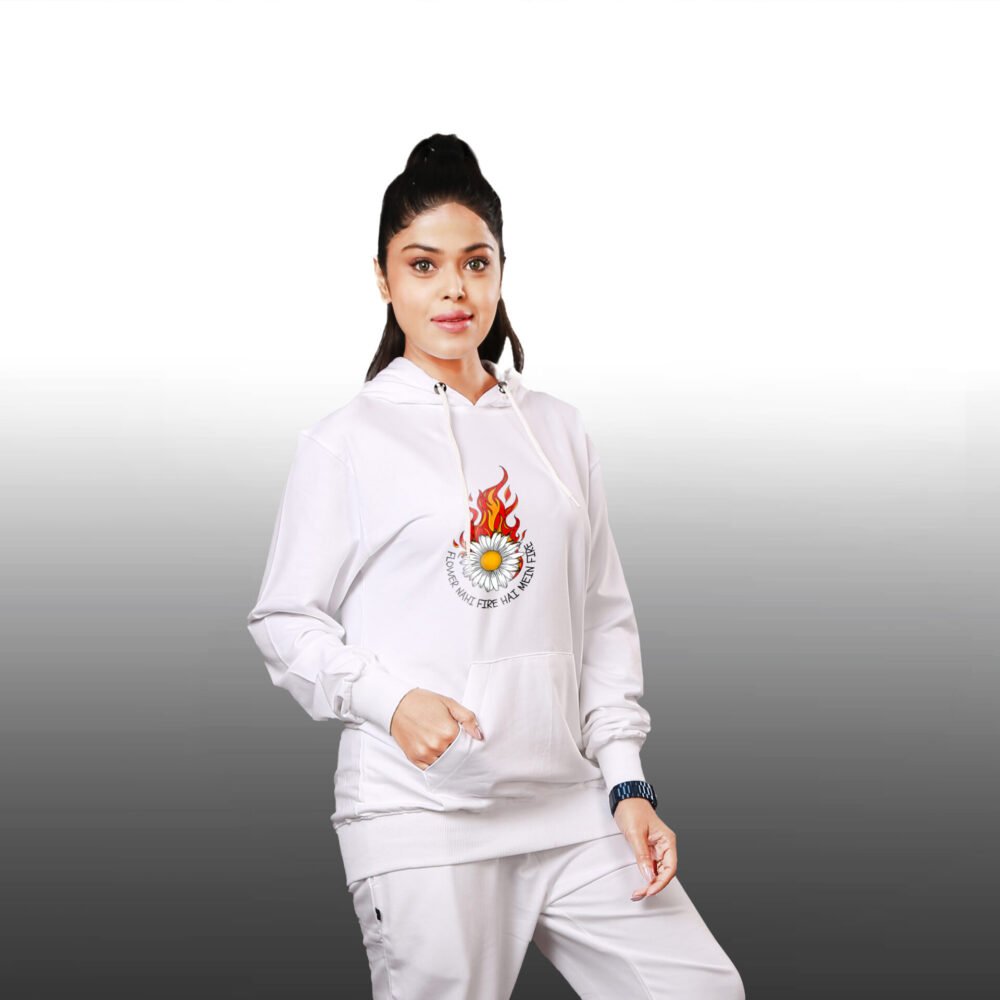 Fire Hoodie For Women - Image 2