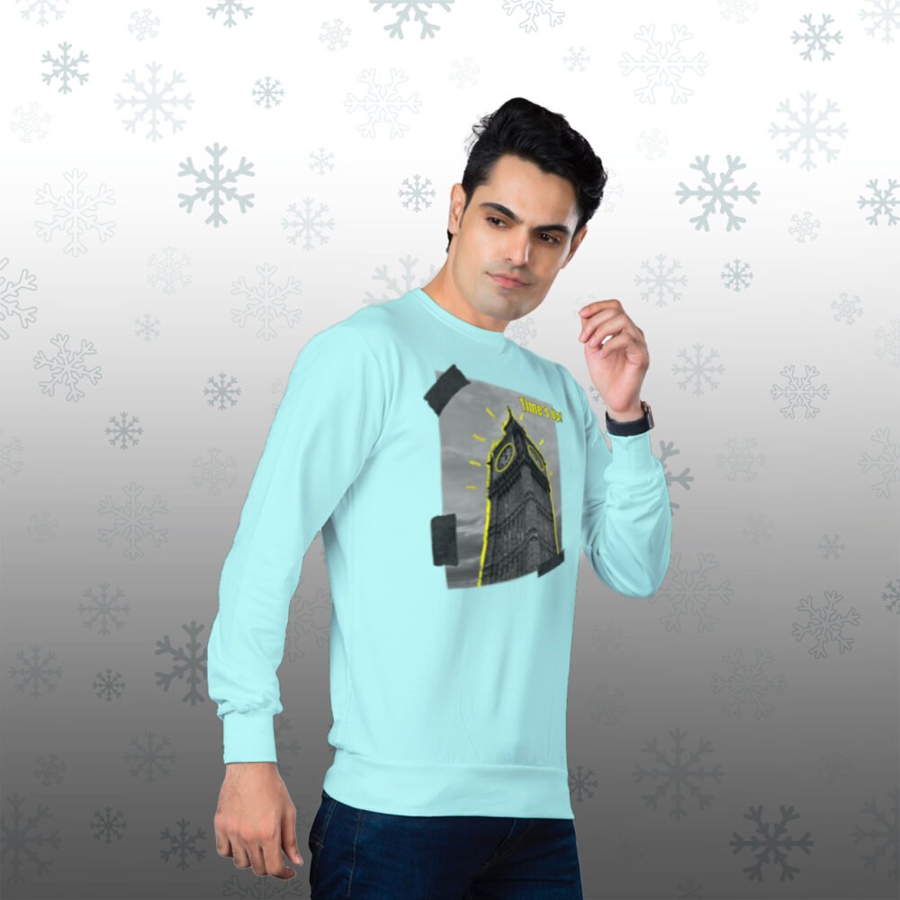 Times Up Sweatshirt For Men - Image 3