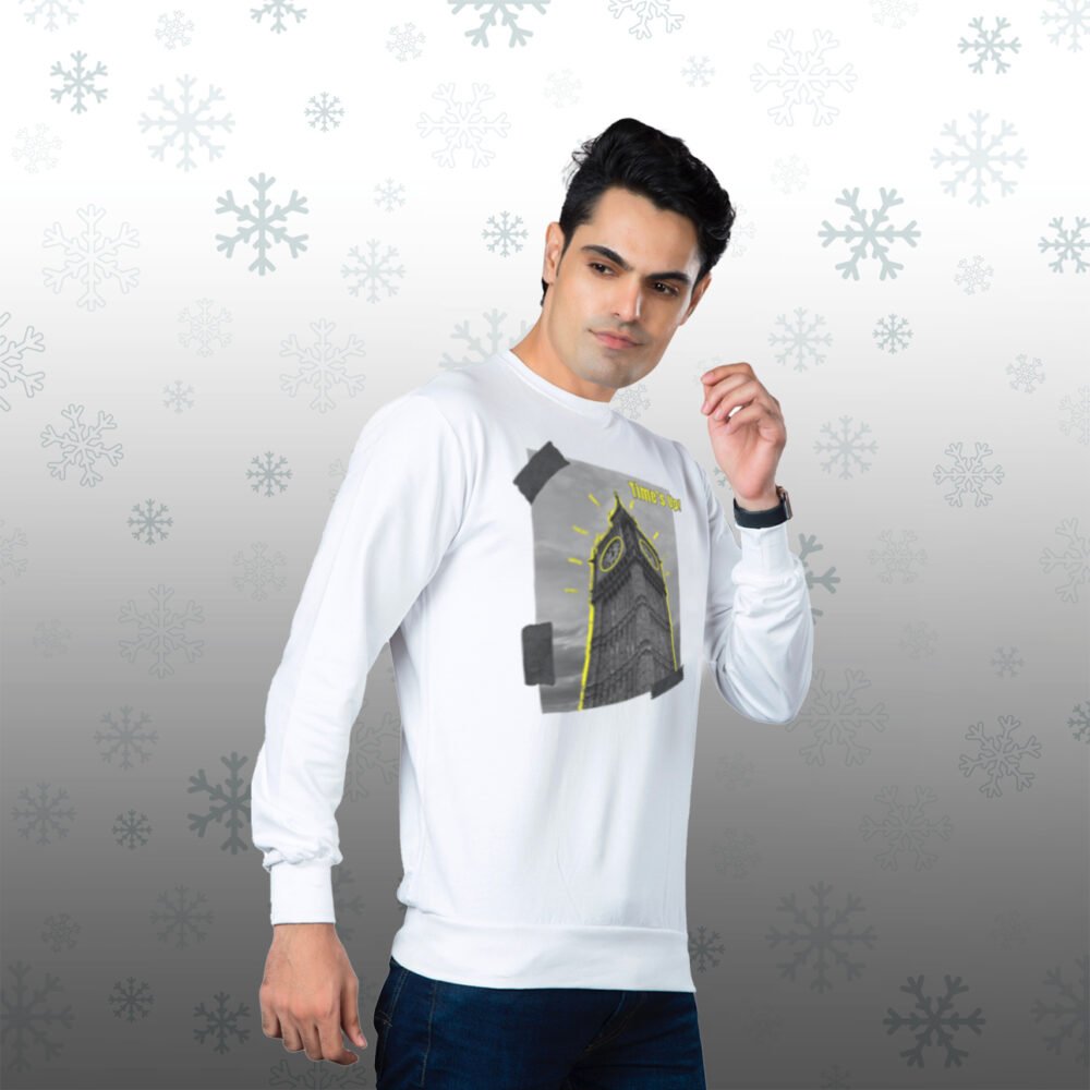 Times Up Sweatshirt For Men - Image 2