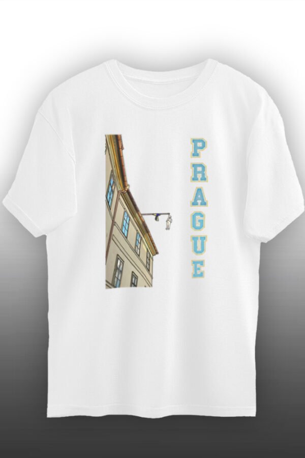Hello Prague Unisex Oversize T-shirt