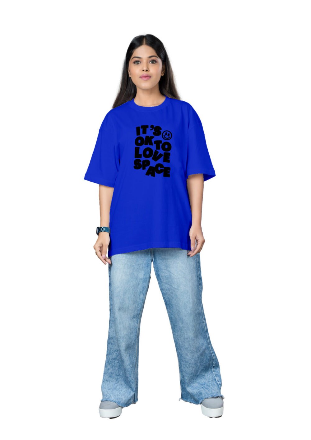 Love Space Oversize T-shirt For Women - Image 5