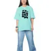 Love Space Oversize T-shirt For Women - Image 3